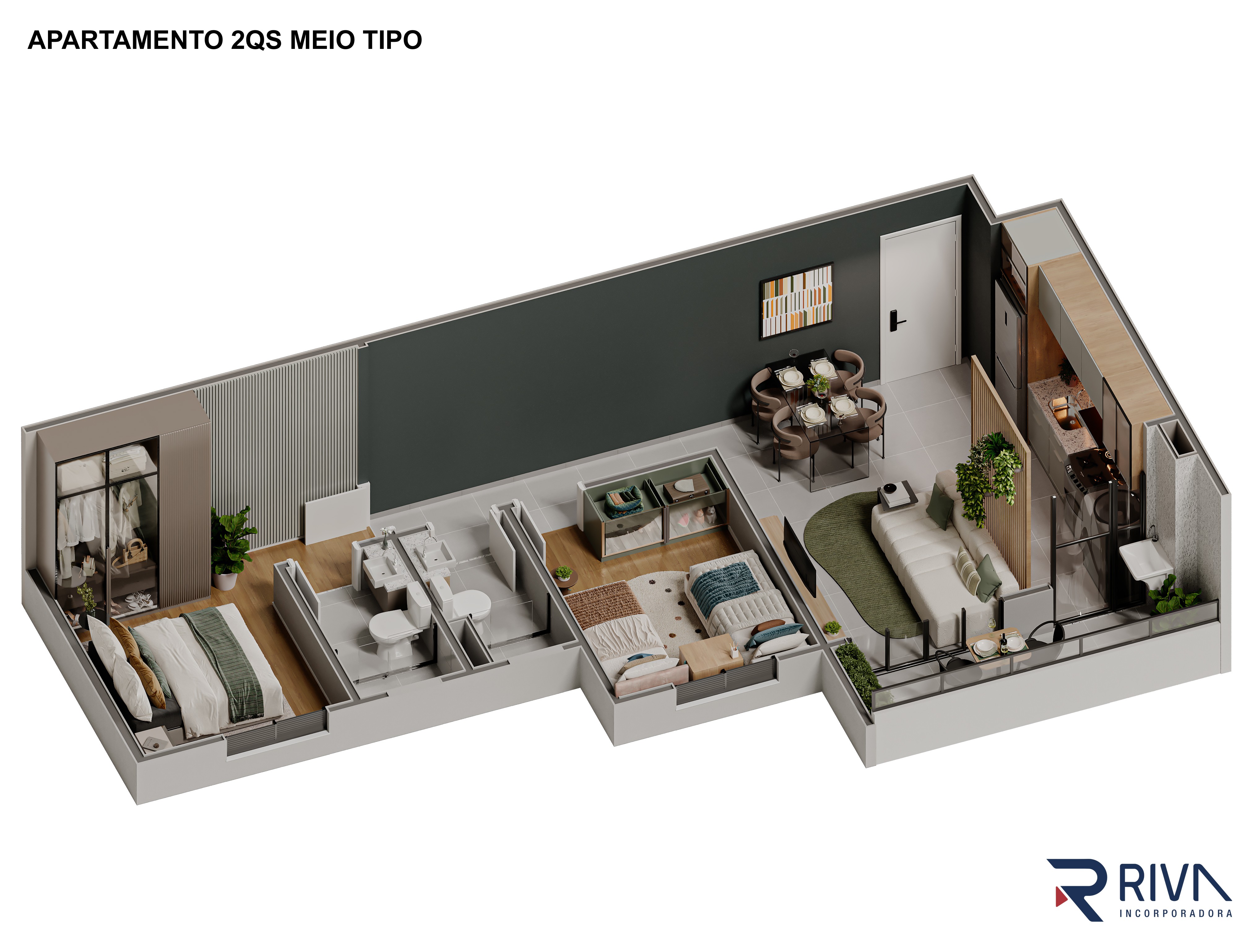 Planta de Città Bene Residence