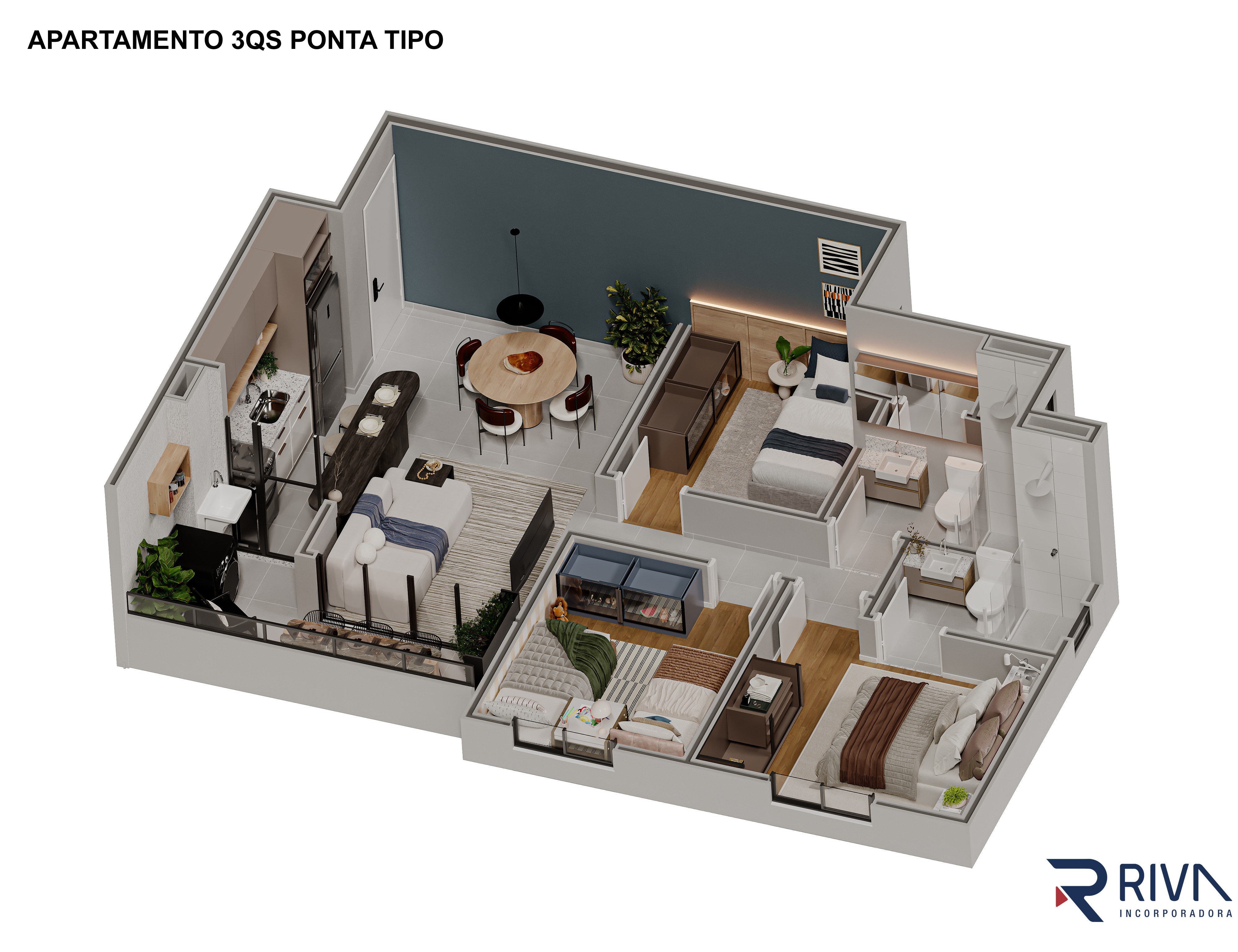 Planta de Città Bene Residence